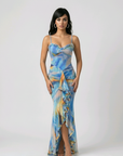 Blue Wave Flamenco Dress