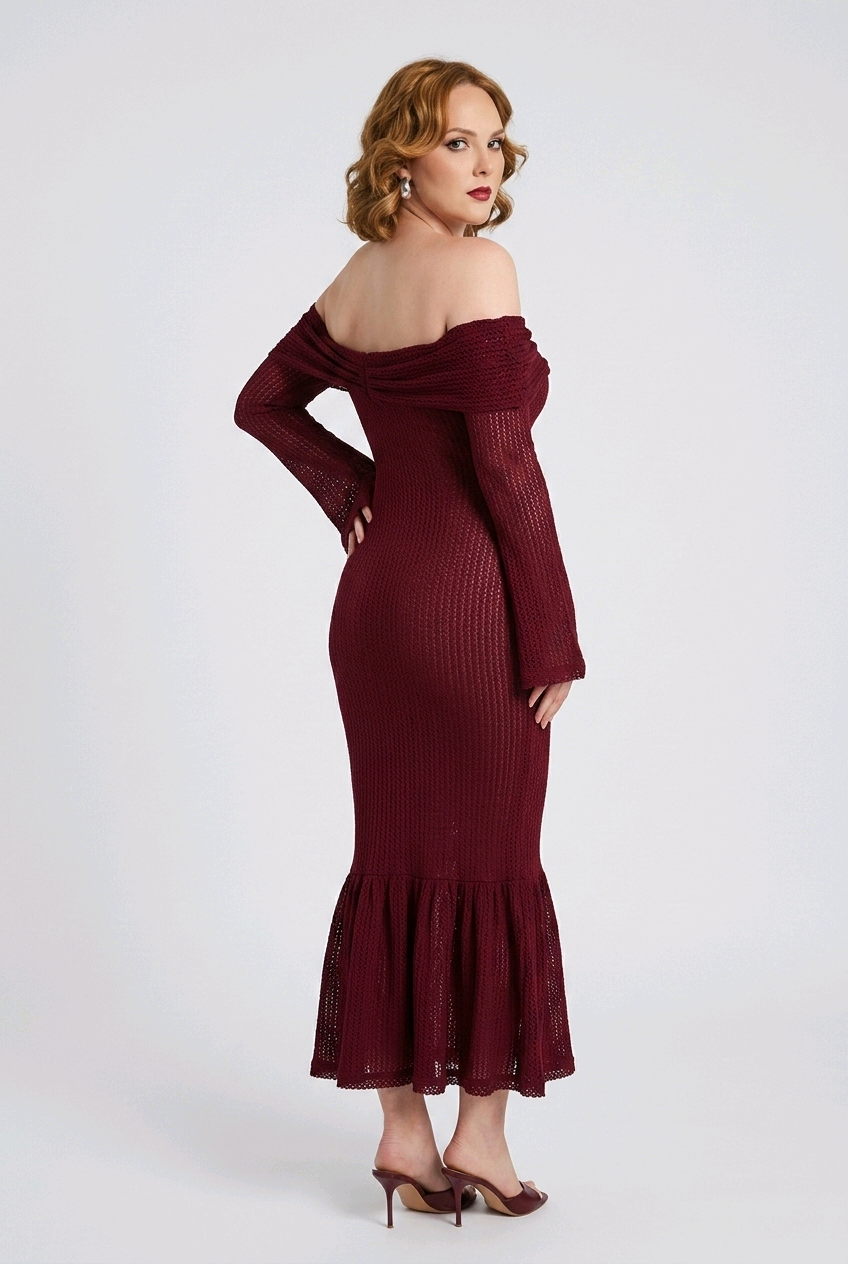 Brandy Off Shoulder Dress