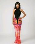 Radiant Bloom Maxi Dress