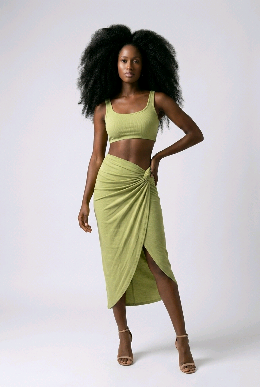 Matcha Babe Skirt Set