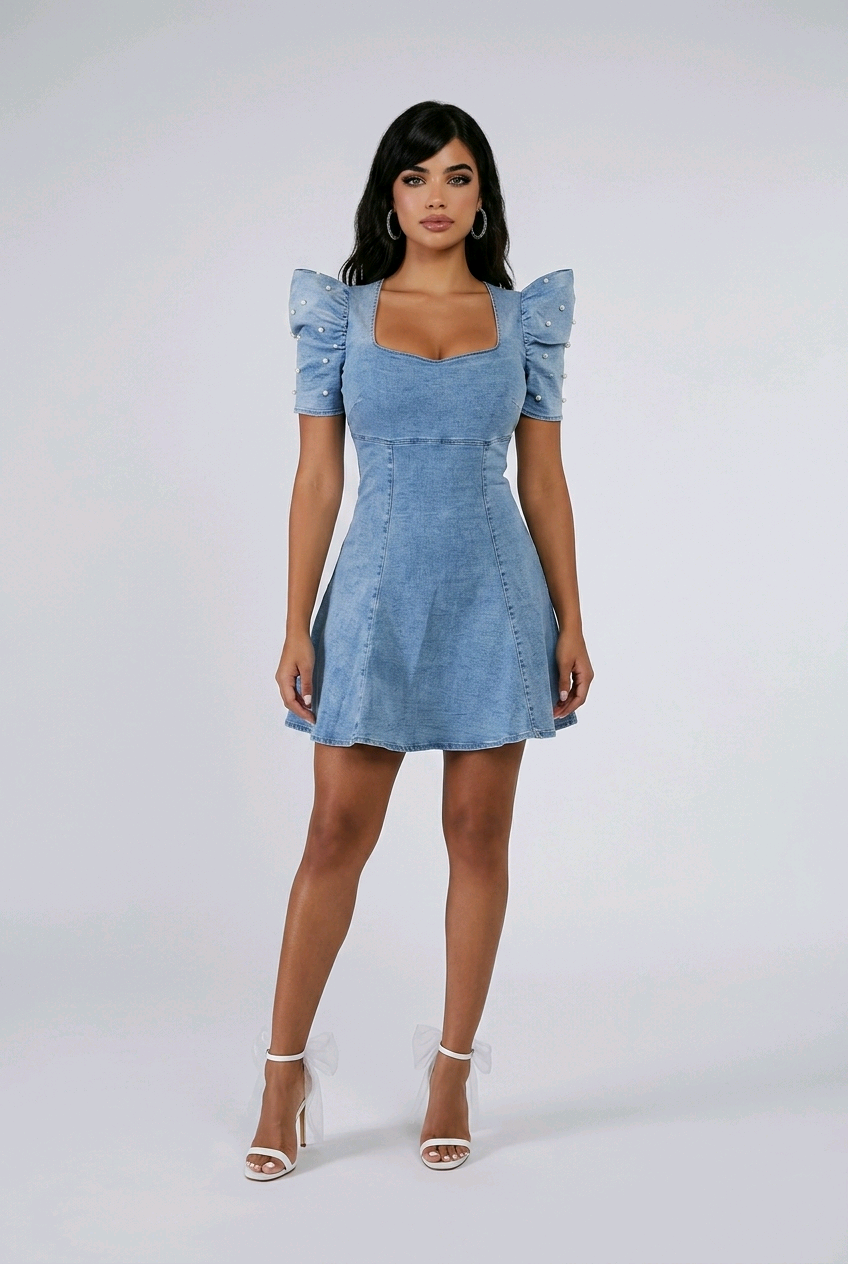 Ebony Denim Dress