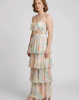 Emily Ruffle Maxi Dress