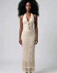Boho Luxe Fringe Dress