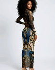 Monarch Butterfly Maxi Dress