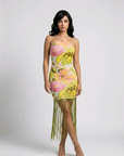Gardenia Fringe Dress