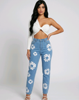Blossom Denim Pants