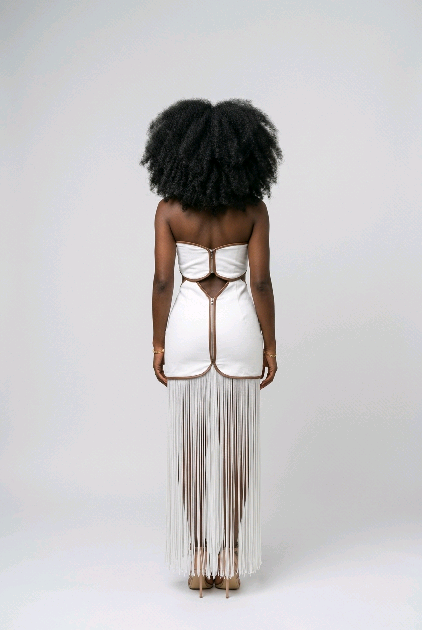 Destiny Fringe Dress