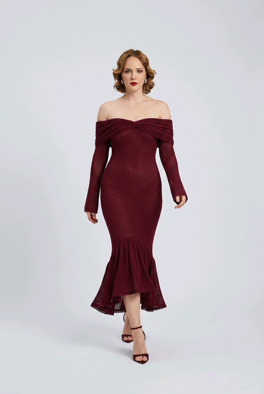 Brandy Off Shoulder Dress