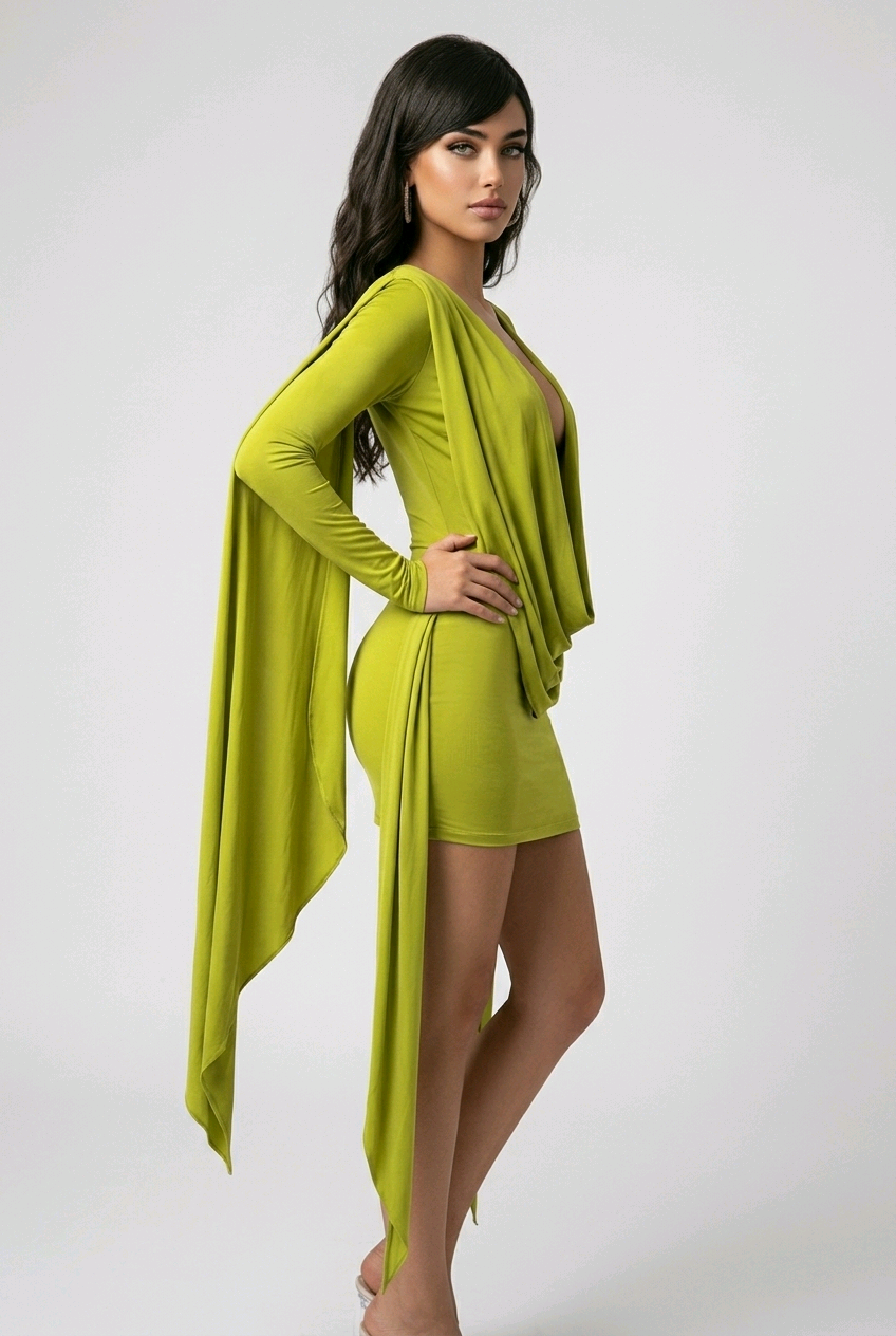 Pocahontas Cowl Dress