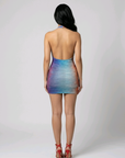 Karlie Ombre Halter Dress