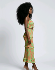 Tropics Smocked Maxi Dress