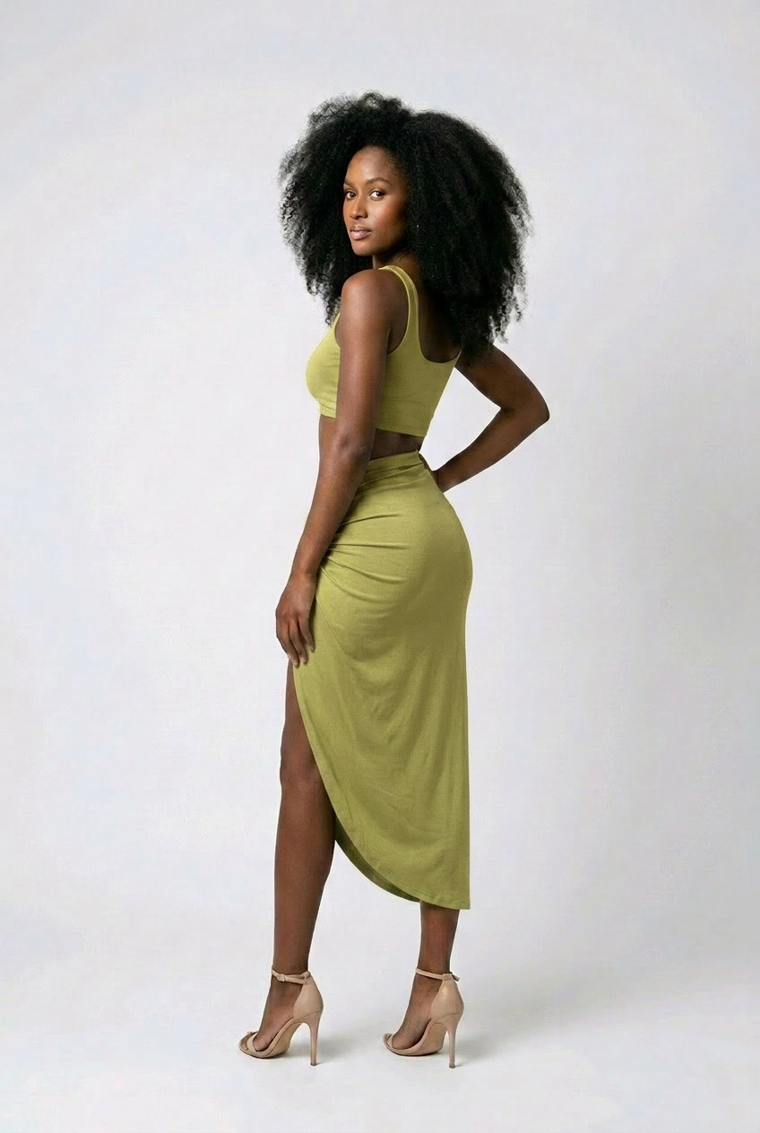 Matcha Babe Skirt Set