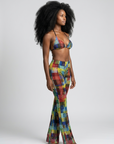 Plaid 3pc Pants Set