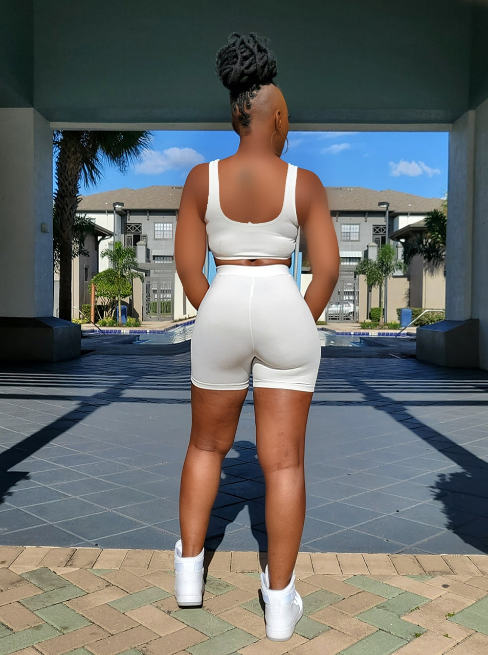 Biker Shorts 2pc Set