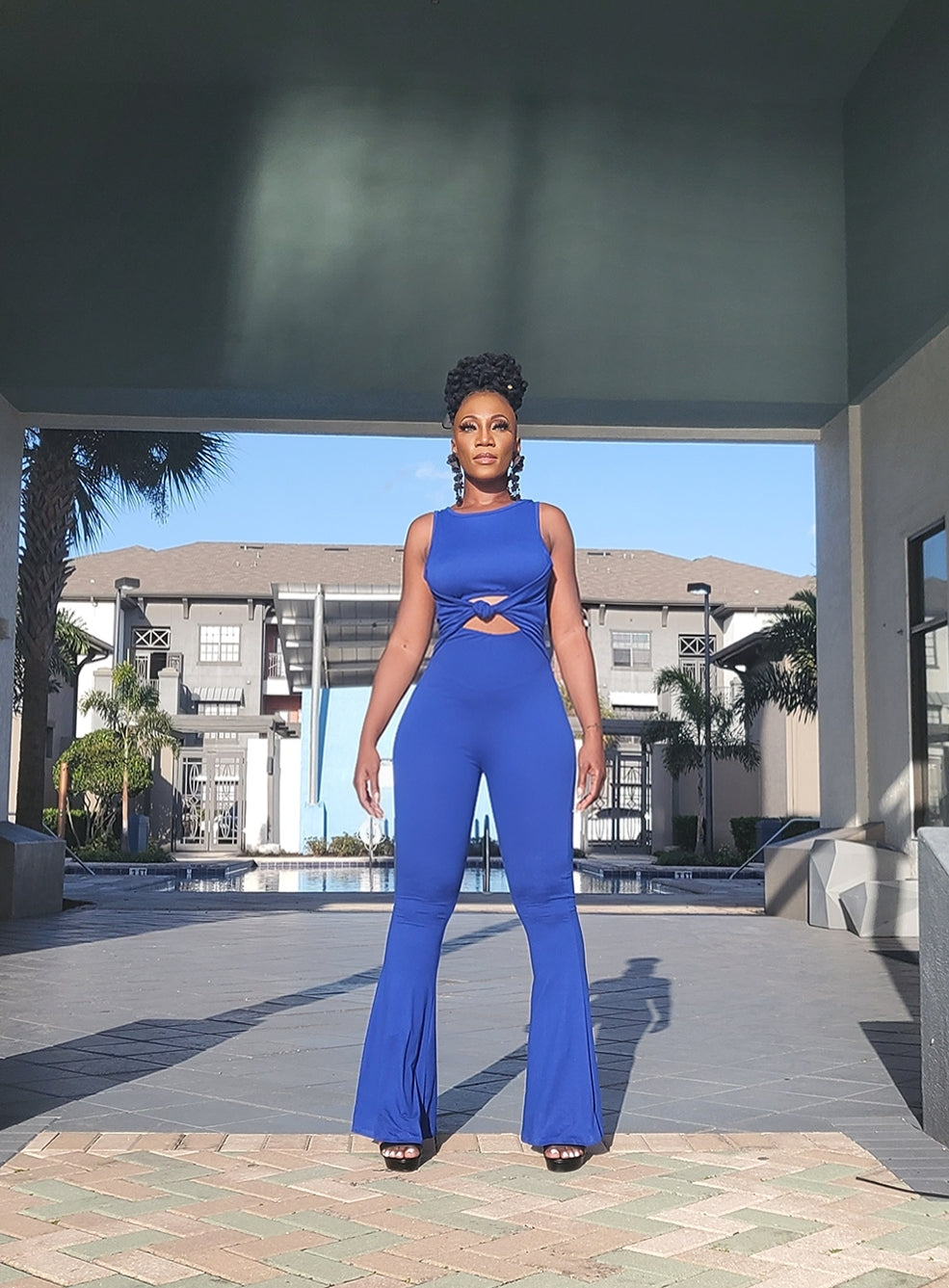 Bell Bottom Jumpsuit