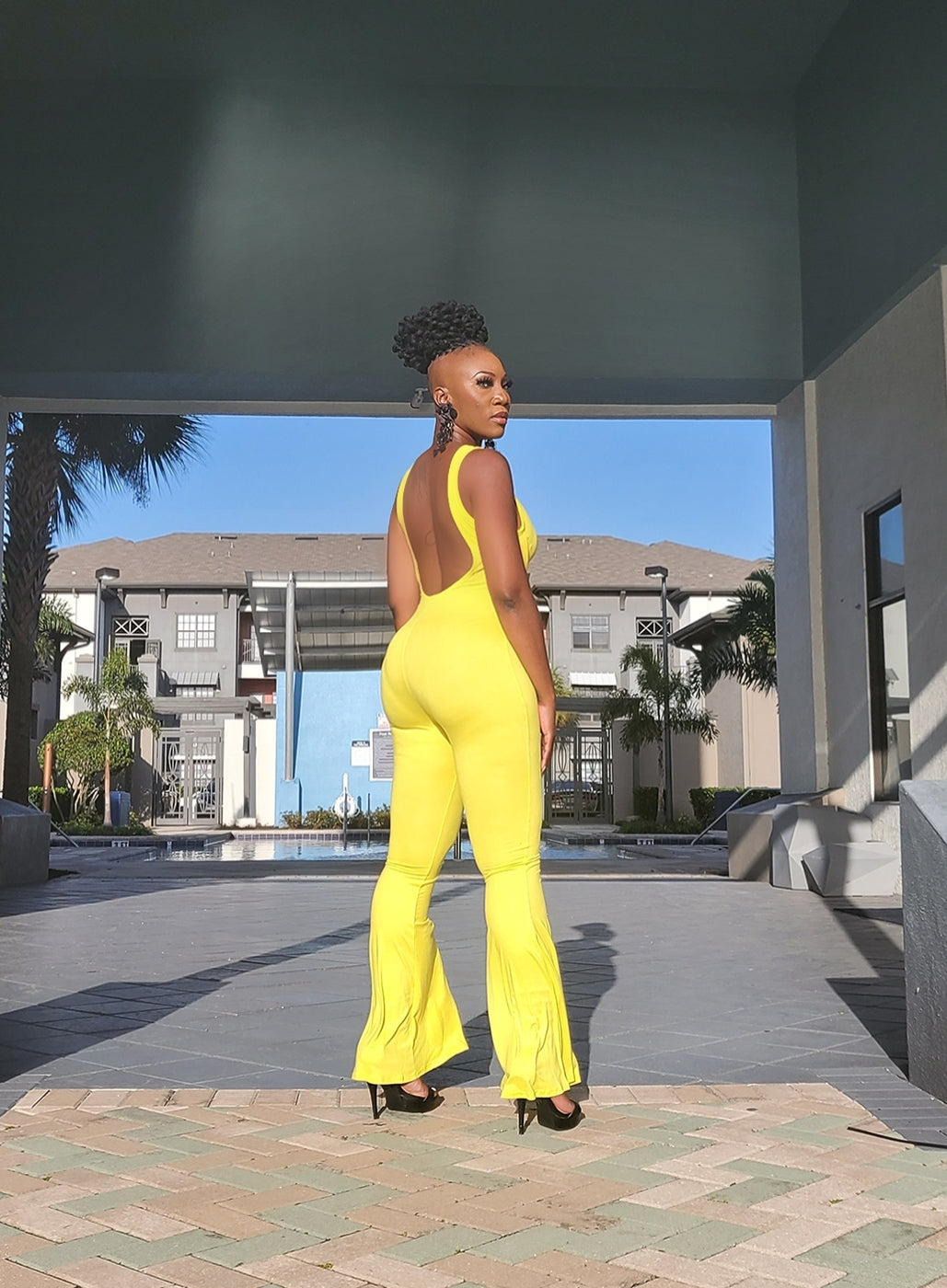 Bell Bottom Jumpsuit