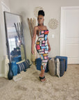 Truck Stop Crossback Midi Dress