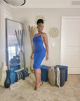 Summer Babe Cross Back Mini Dress