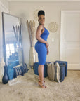 Summer Babe Cross Back Mini Dress