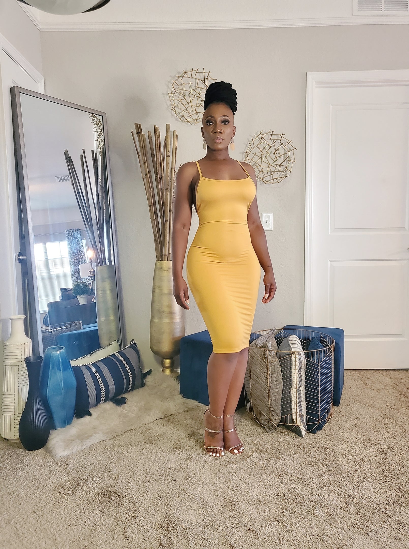 Summer Babe Cross Back Mini Dress