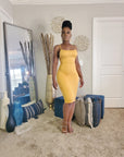 Summer Babe Cross Back Mini Dress
