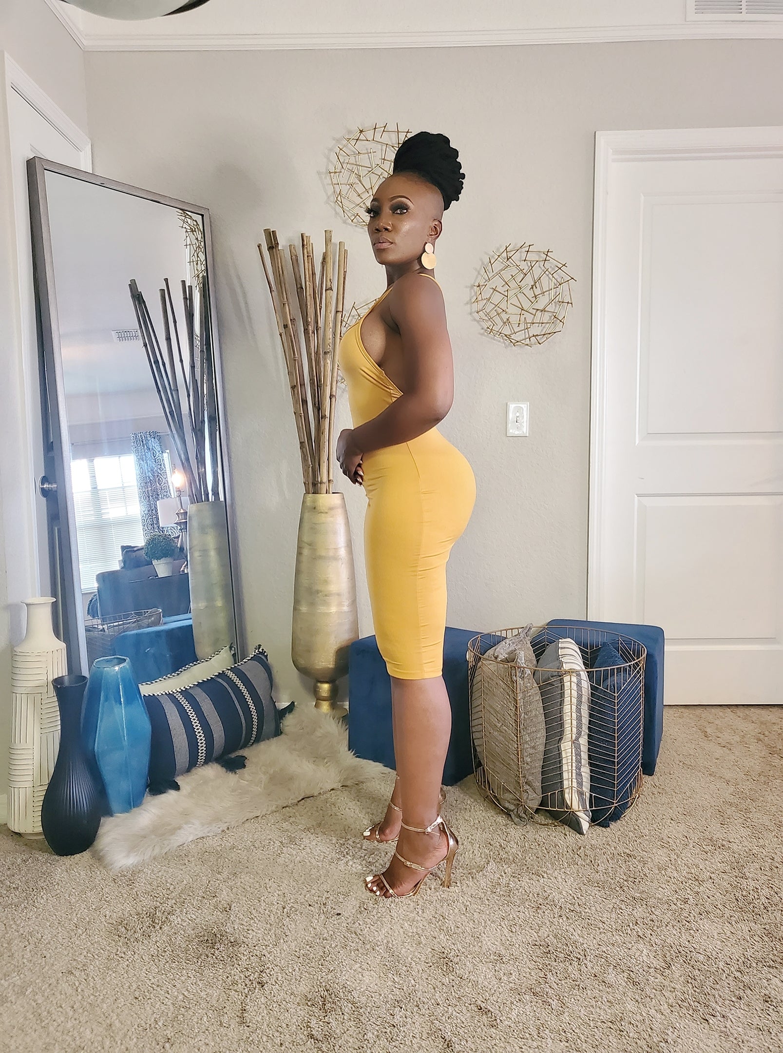 Summer Babe Cross Back Mini Dress