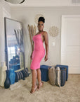 Summer Babe Cross Back Mini Dress