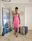 Summer Babe Cross Back Mini Dress