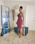 Summer Babe Cross Back Mini Dress