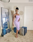 Summer Babe Cross Back Mini Dress