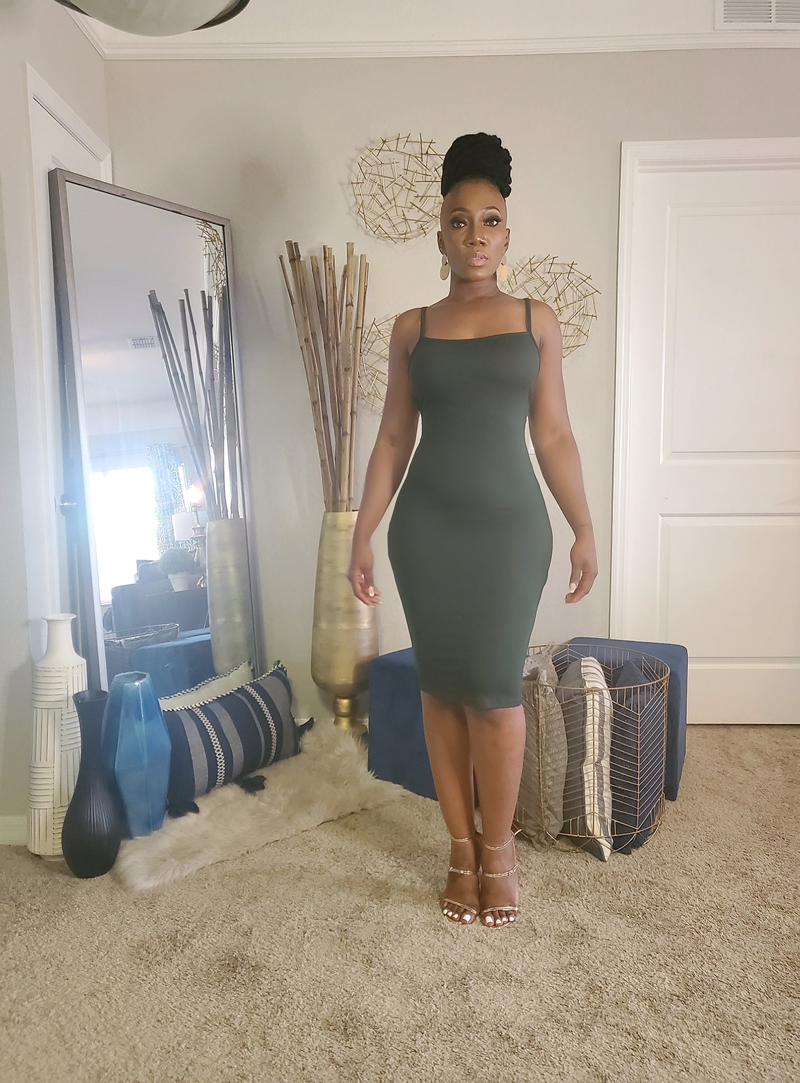 Summer Babe Cross Back Mini Dress