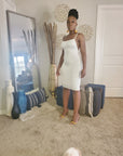 Summer Babe Cross Back Mini Dress