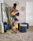 Tie Dye 2pc Skirt Set
