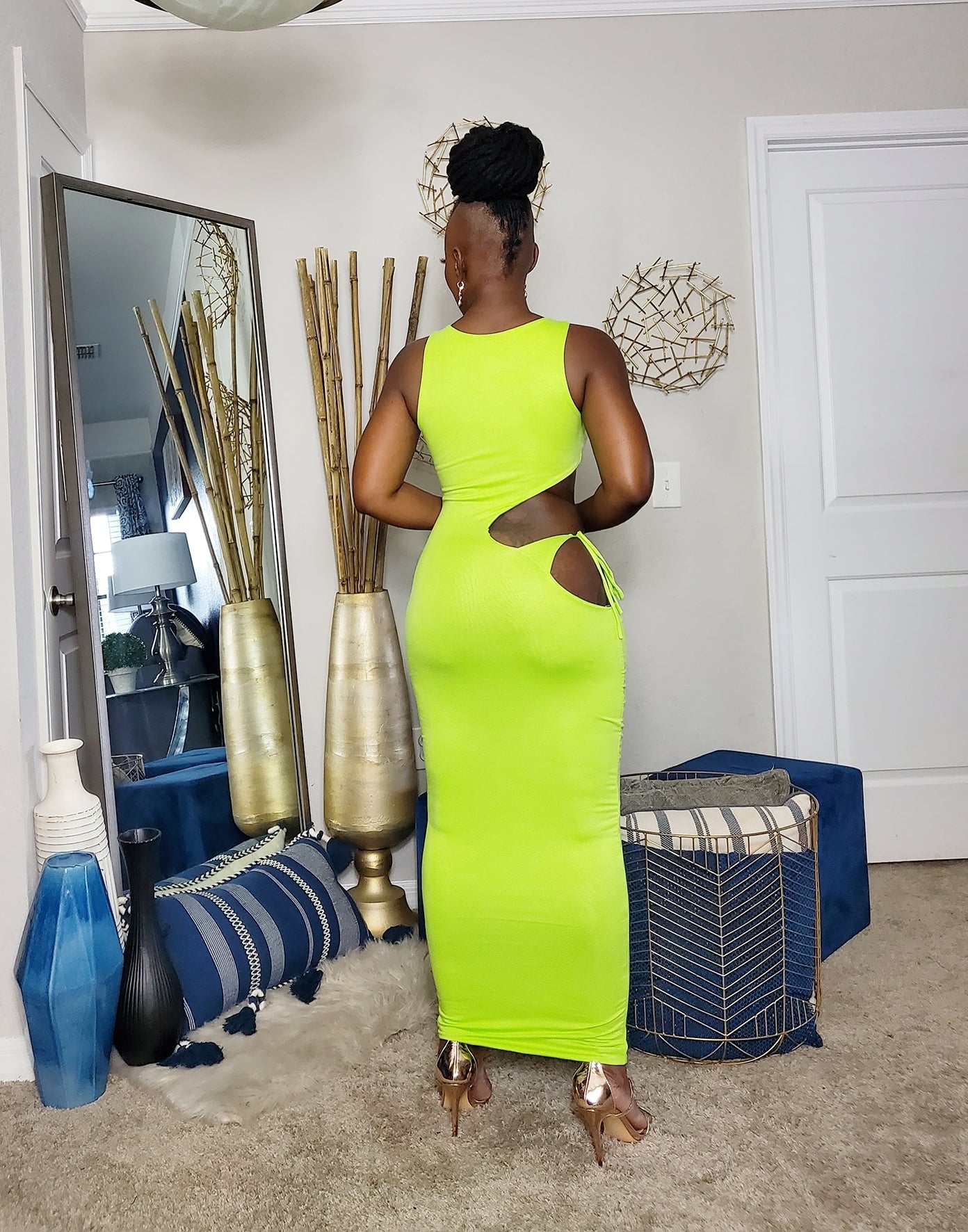 Porsha Cut Out Maxi Dress