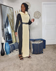 Raven Turtle Neck Maxi Poncho