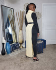 Raven Turtle Neck Maxi Poncho