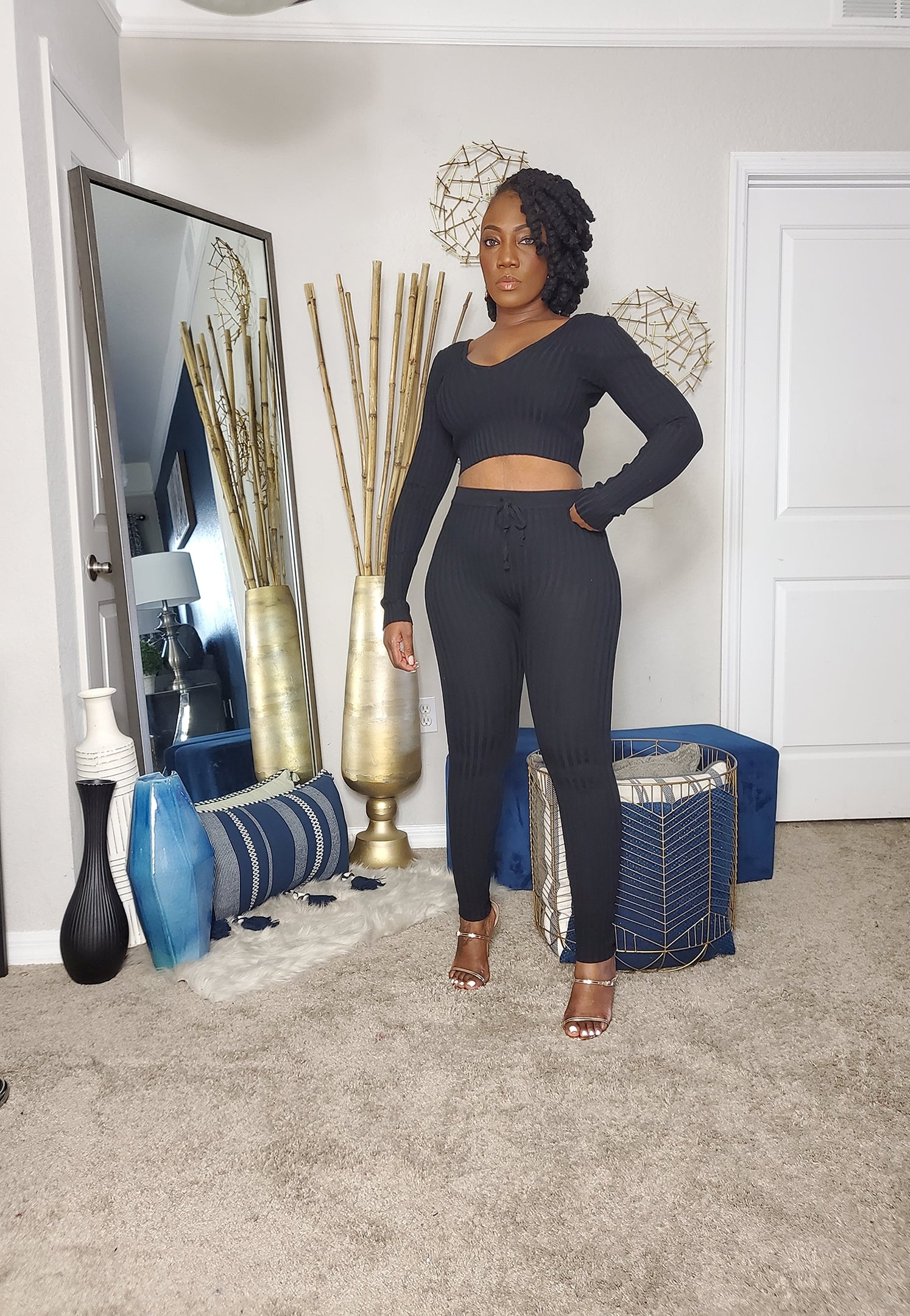 Monica 2pc Pants Set