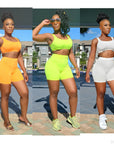 Biker Shorts 2pc Set